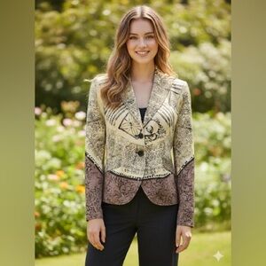 Etro Milano Vintage Patterned Jacket